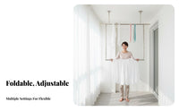 Retractable Clothes Dehumidifying Rod Space-Saving Stainless Steel Clothes Pole Rust Resistant Retractable Dehumidifying Rack for Apartment Dwellers