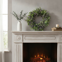 Artificial Wreath with Lavender Authentic Faux Lavender Wreath for Party
