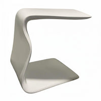 Nordic design C-Shaped Side Table Minimalist Design C-Shaped Couch Table Space-Saving Household Furniture multipurpose Use for Apartment Dwellers, Home Workers, Students, Living Room, Bedroom, Small Spaces, Balcony