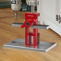 Professional Cabinet Door Mounting Jig with Support Base Adjustable Cabinet Door Jig with Support Base Accurate Stable for Carpenters