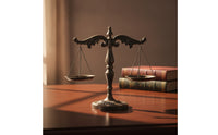 Vintage Scale Ornament Tabletop Iron Balance Scale Classic for Entryway Table