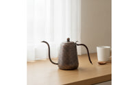 Gooseneck Kettle Stovetop Copper Kettle Heat-Resistant Teapot for Coffee Lovers, Kitchen