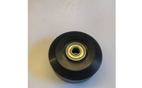 Black 58 X 24 Mm Pulley Wheel Disc Shaped Ball Bearing Pulley Wheel Even Hub Machine Part Thick