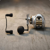 9+1 Bearings Metal Baitcasting Reel 16 Kg Drag Double-Handle Baitcasting Reel EVA Grip Round Baitcaster Compact