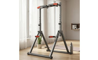 Padded Grips Chin-up and Chest-Upper-Body Press Frame Stable Base Home Gym Power Frame Indoor Pull-up Bar Station High Stability