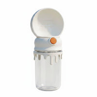Portable Dog Water Bottle Food Grade Dog Outdoor Water Dispenser Bottle One Hand Use Pet Outdoor Gear for Dogs