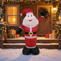 Christmas Inflatable Santa Father Christmas Outdoor Inflatable Santa Father Christmas Yard Decoration Cartoon-Style Decorations