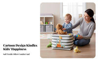 creature Toy container Large Capacity Foldable Rectangular Container foldable Design adaptable for children, infants