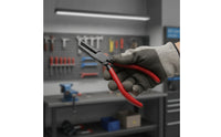3 Pieces Sheet Metal Folding Pliers Carbon Steel Folding Sheet Metal Pliers Comfortable Grip Compact for Metalworkers