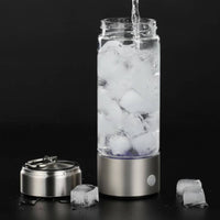 Water-Enriched Water Bottle SPE/PEM Technology Portable Water-Enriched Water Infuser Quick-Touch Health Appliance for Athletes, Travel, Office, Home