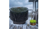 Fitted Top Raised Bed Cover Drawstring Bottom Material Garden Cover Carry Handle Round