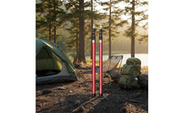 Telescoping Tent Pole Sturdy Duty Telescopic Tarp Pole Aluminum Overhead Cover Support Rod Portable Lightweight for Car Campers