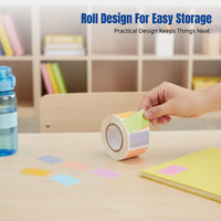 Personal Name Sticker Roll, Reward Stationery Labels, Colorful Classification, Easy to Write, Cute Cartoon Design