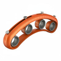 Portable Adjustable Finger Expander Ergonomic Design Finger Expander Tool Long-Lasting Construction Musical Training Aid Soft Silicone Rings for Musicians, Piano Players, Beginners