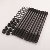 High-Grade Head Stud Kit with Washers Replacement Cylinder Head Studs Compatible Hardware Premium Quality for Automotive Workshops