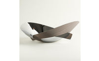 Fruit Bowl Artistic Design Abstract Decorative Bowl Multifunctional Irregular Shape Serving Platter for Living Room, Entryway