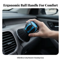 Auto Accessory Scratch-Safe Spherical Shape Curved Detailing Brush