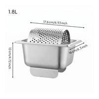 Stainless Steel Butter Roller Polished Mirror Finish Kitchen Tool Food-Grade