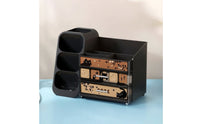 Makeup Organizer with Drawers Space-Saving Makeup Organizer Compact Cosmetic Storage Case for Vanity Table