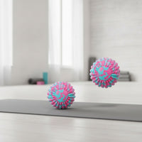 Textured Massage Ball Lightweight Massage Ball with Grip Bumps Non-Slip for Runners, Yogis, Home Gym