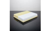Golf Bunker Practice Mat Two-Surface Sandstroke Practice Mat Yellow and White Portable