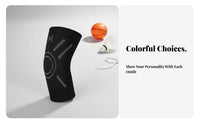 Knitted Elbow Brace High Compression Elbow Sleeve Breathable Arm Compression Sleeve for Athletes, Adults, Basketball, Badminton, Volleyball