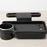 Rear Seat Dining Table Universal Fit Vehicle Seat Rear Tray Car Backseat Organizer with Tray Easy Installation for Highway Trips