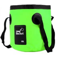 Waterproof Collapsible Pail Compact Foldable Pail Lightweight Water Container Space-Saving for Camping