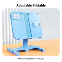 Adjustable Desktop Bookstand Foldable Design Book Holder Multi-Functional