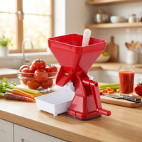 Tomato Juicer with Hand Crank Ergonomic Hand Crank Tomato Juicer Portable for Home Cooks