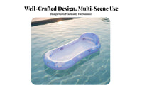 Thickened Material Inflatable Mermaid Floatie Photo Prop Inflatable Mermaid Buoyant Lounger Stylish for Adults, Women, Beach, Vacation