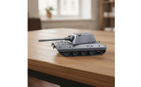 Vehicle Tank Model Rotating Turret German Heavy Tank Model   Collectible for Desk