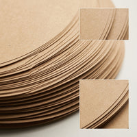 Round Drawing Paper White Cardboard Black Thick Cardboard 200g Kraft Paper Painting Paper White Cardboard Handmade Hard Cardboard