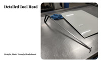 Car Ding Removal Lever Metal Reshaping Tool Rod Long Reach Auto Body Tool for Professionals, DIY Enthusiasts, Garage