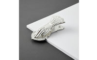 Metal Hand Clip Embossed Vintage Hand Clip Multi-Use Stationery for Photographers, Scrapbooking