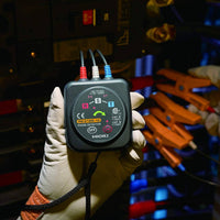 Non-Touchless Phase Meter Portable Design 3-Phase Rotation Tester LED and Acoustic Indicator Indication Electrical Test Equipment for Electricians