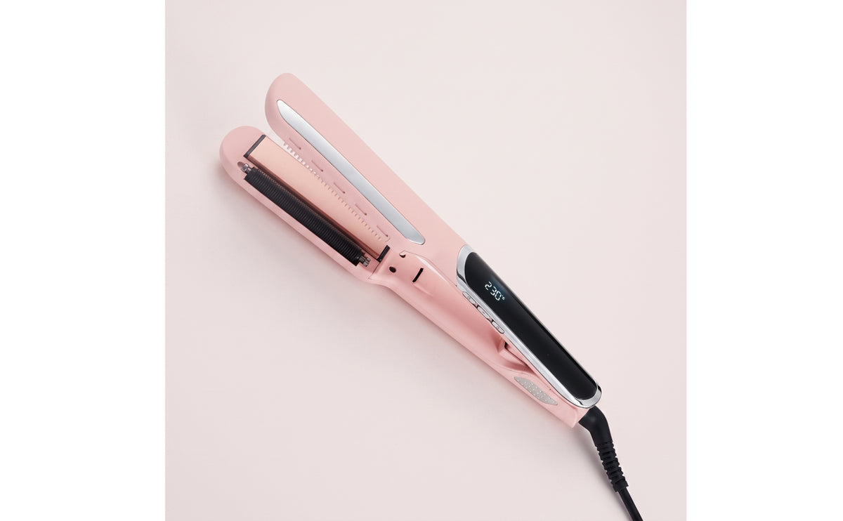 Hair Straightener Dual-Voltage Voltage Flat Iron Hair Straightener Flat Iron Anti-Frizz Appliance Smooth for Travelers, Travel