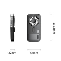 Compact Handheld Spray Fan Mini Handheld Misting Fan Personal Rechargeable for Travelers, Commuters