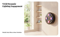 No Drill Wall Mounted Boxing Target Concentric Circle Light up Boxing Target Circular Pads