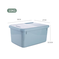Moisture-Proof Sliding Lid Rice Bin Wide Mouth Design Rice Storage Container Easy to Clean