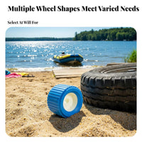 Boat Transport Cart Roller Effortless Sliding Keel Roller Heavy-Duty Boating Hardware Long-Lasting for Jet Ski Owners, DIY Enthusiasts, Fishermen, Watercraft Transport, Marina, Garage