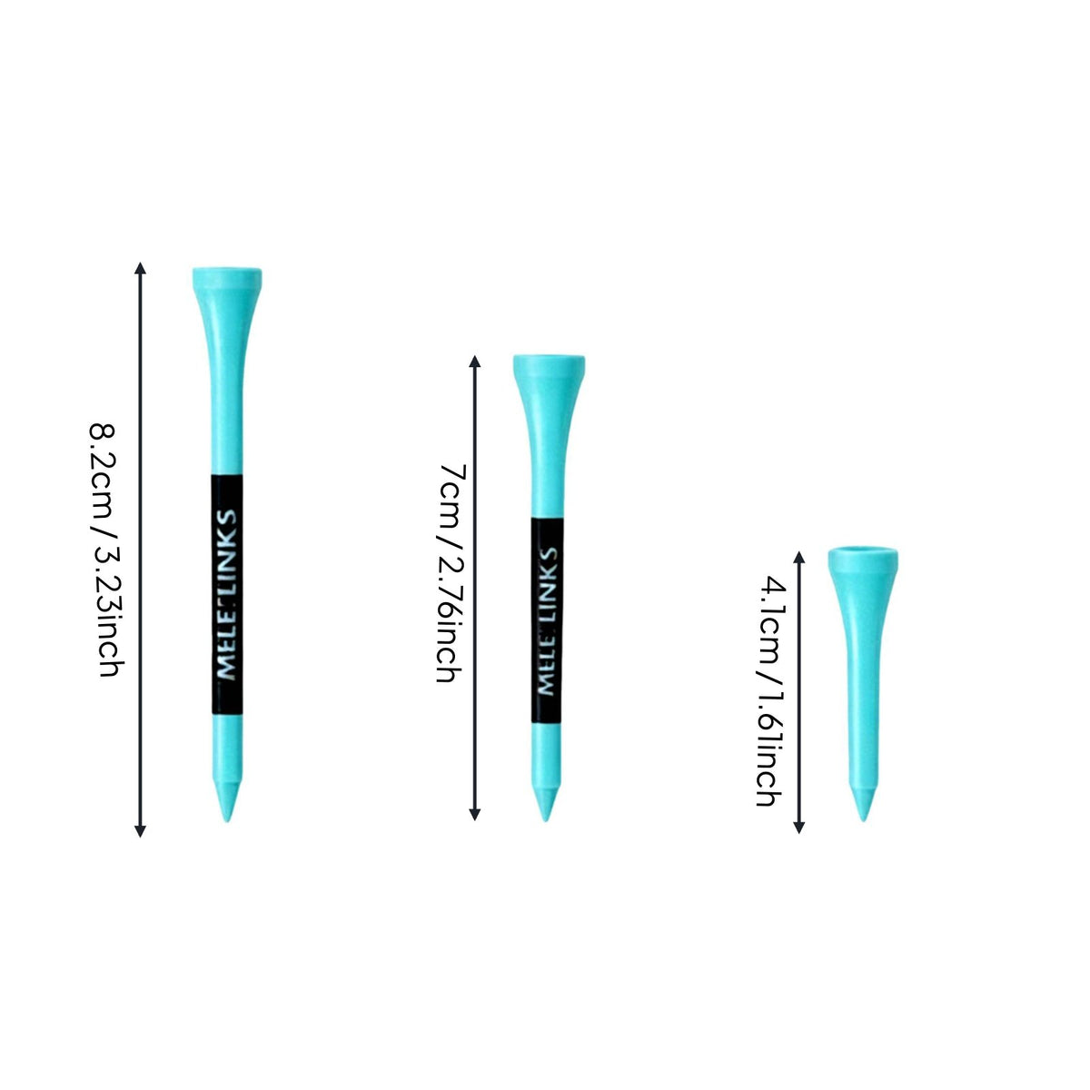 Rotation Reduction Golf Tee Petal Head Golf Tee for Driving Range