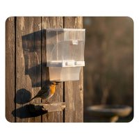 Automatic birds Feeder Easy to Refill Cage Hanging birds Feeder Large Capacity Leak Resistant Food Box for Indoor