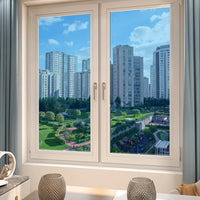 Frosted Window Film for Home Office Privacy, Reflective Window Tint with Protection, Opaque Window Frosting Film, Bathroom Window Film Privacy