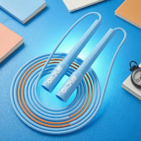 Cylindrical Handles Segmented Jump Rope Storage Bag Lightweight Jump Rope Coiled Exercise Gear Tangletangle-Resistant for School, Skipping