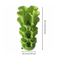 Space Saving Multi-Tier Pipe Planter Easy to Assemble PVC Pipe Planting System Soilless Cultivation Vertical Hydroponic Garden Automated Watering for Beginners, Greenhouse
