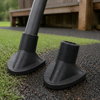2 Pieces Stable Golf Bag Stand Replacement Feet Long-Lasting Golf Stand Bag Feet Wear-Resistant Pad Strong Grip for Golfers