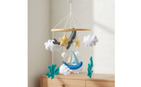 Felt Crib Mobile Soothing Marine Creature Crib Mobile Eco-Friendly for Newborns