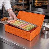 Food Grade EPP Insulated Dessert Carrier for Tiramisu Cakes and Beverages