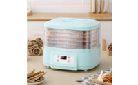 Push-Button Controls Stacked Tray Dehydrator Adjustable Temperature Digital Food Dehydrator Timer Control Electric Food Dryer